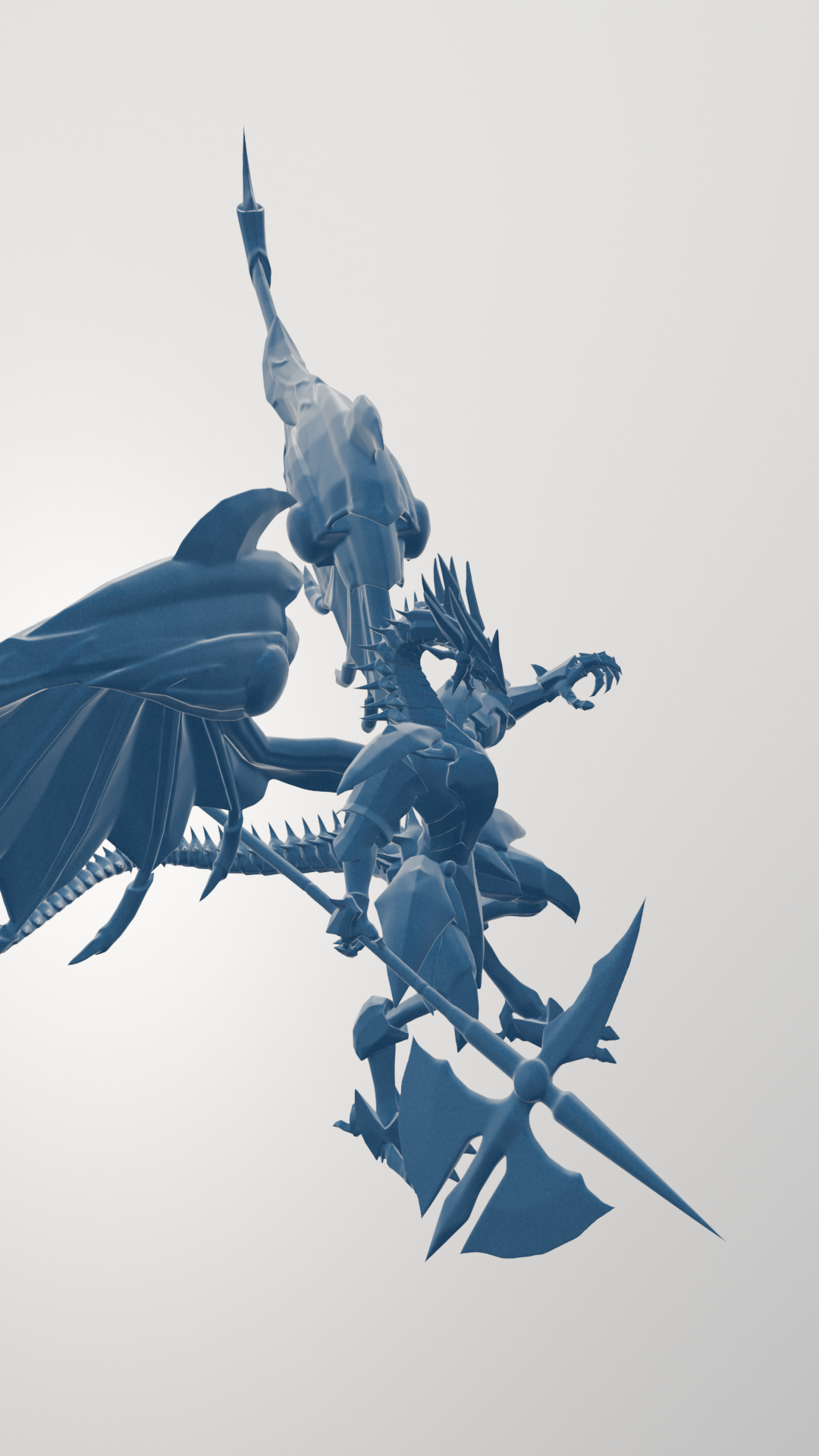 Dragonic Slayer - Yu-Gi-Oh 3D print model 3D print model_4