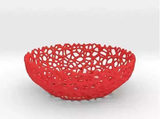 Voronoi bowl or key shell - Style No 8 3D print model