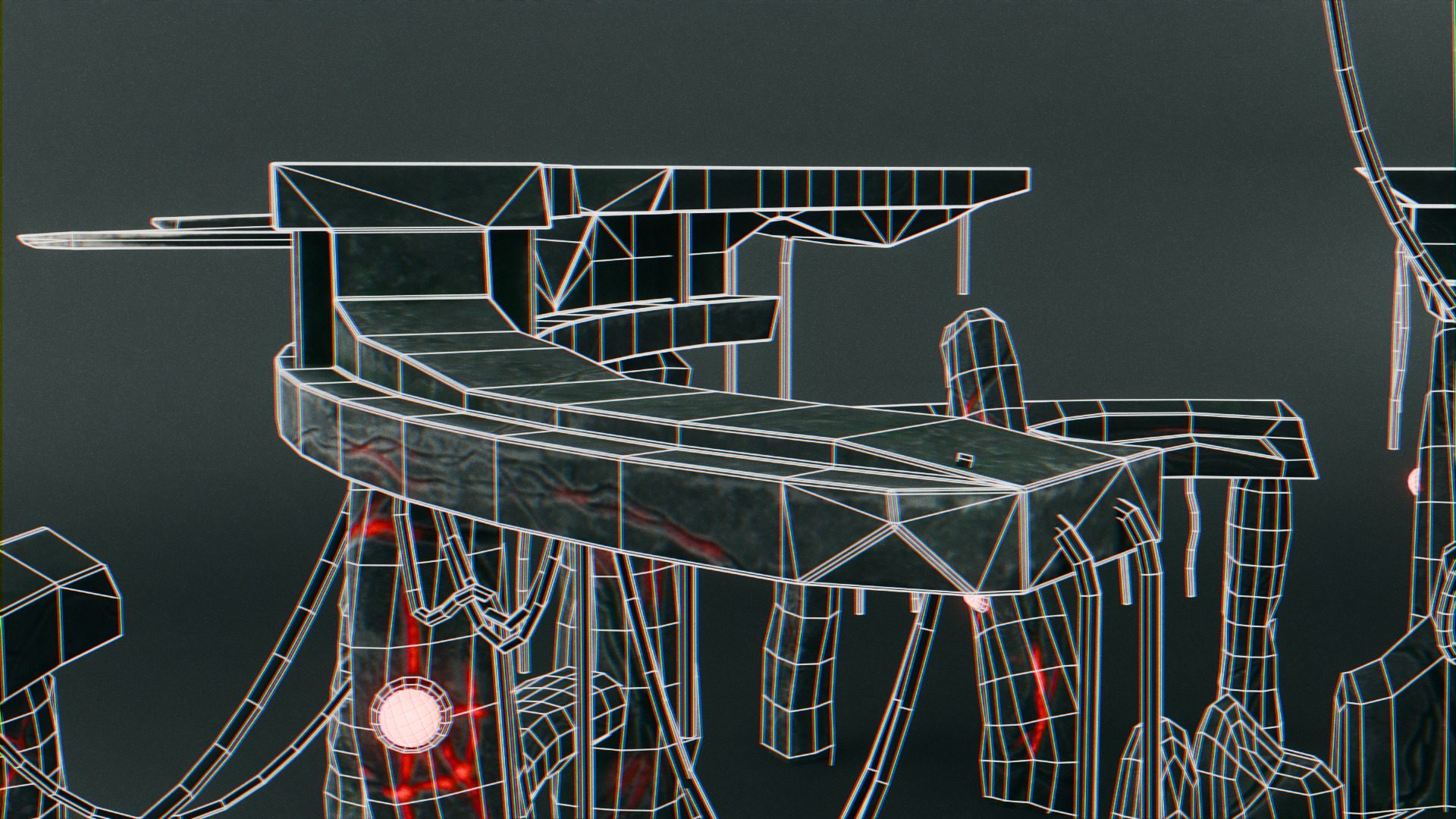 Stonehenge - Ancient Tech Portal Low-poly 3D model_20