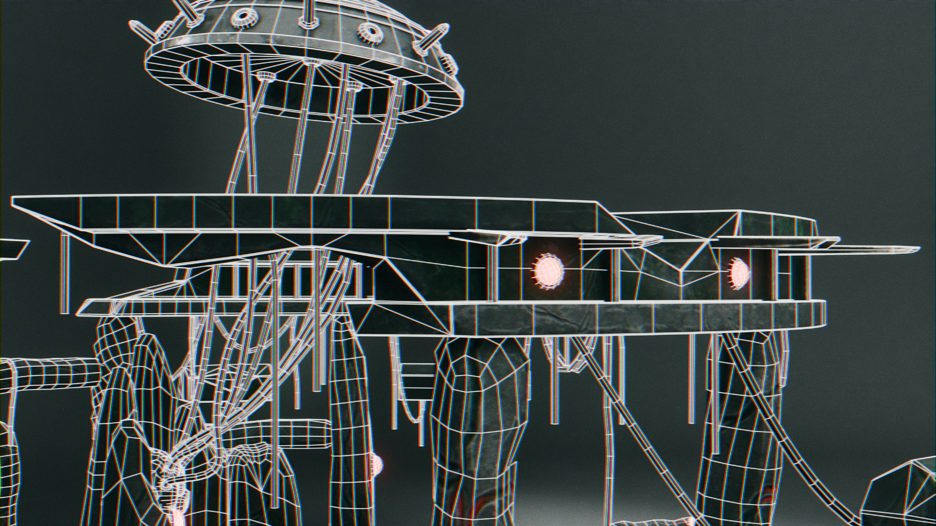 Stonehenge - Ancient Tech Portal Low-poly 3D model_22