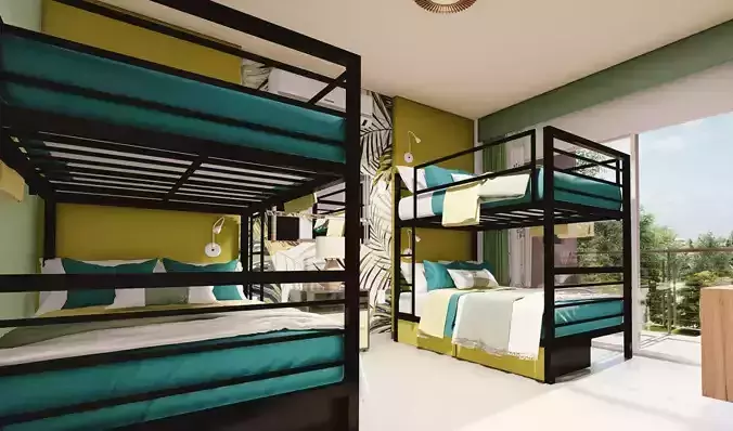 Bunk Bed -3d model