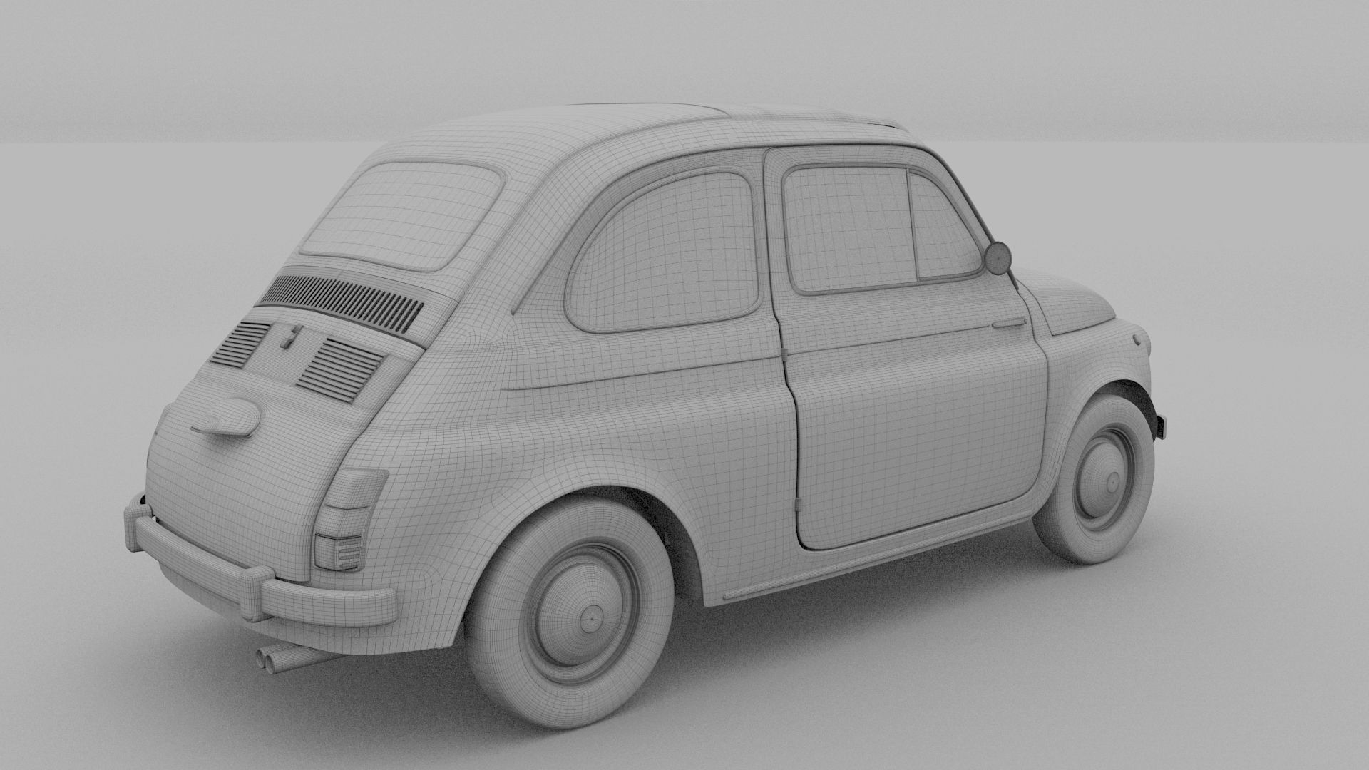 Fiat 500 Nuova 1957 rev 3D model_9