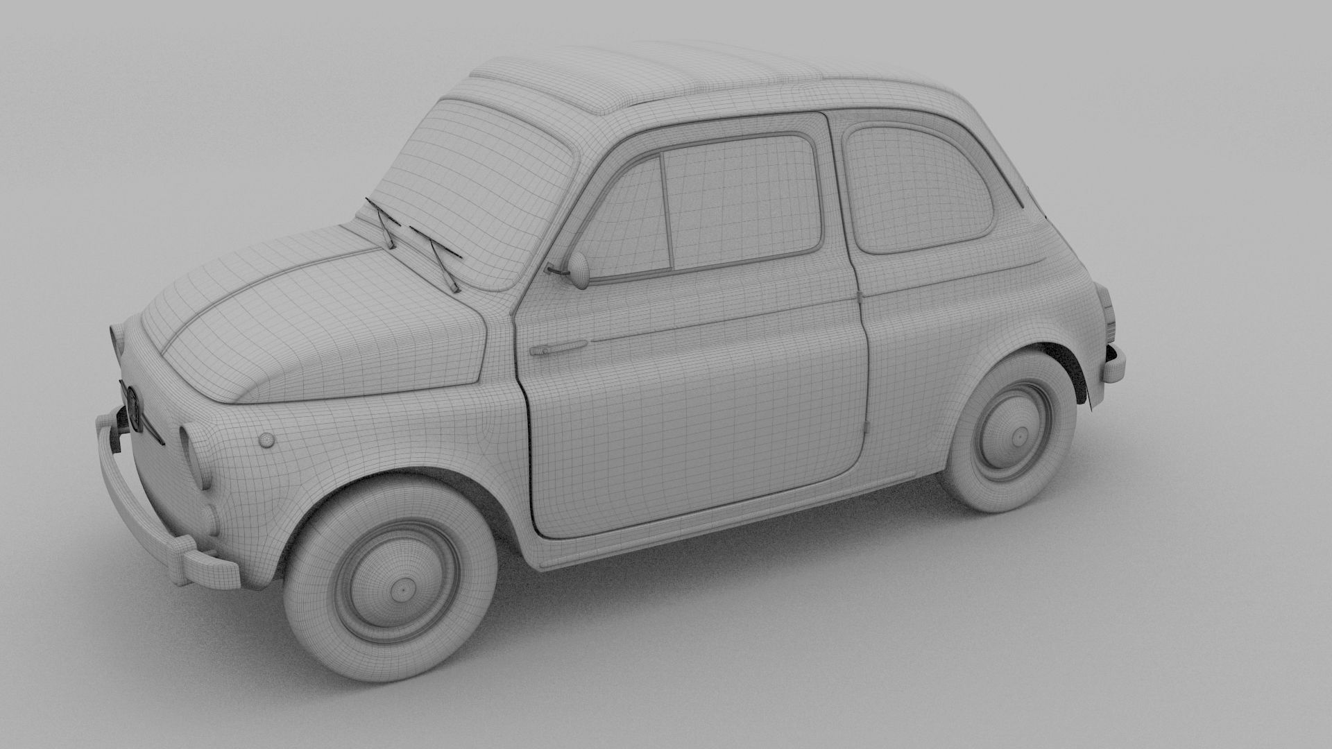 Fiat 500 Nuova 1957 rev 3D model_16