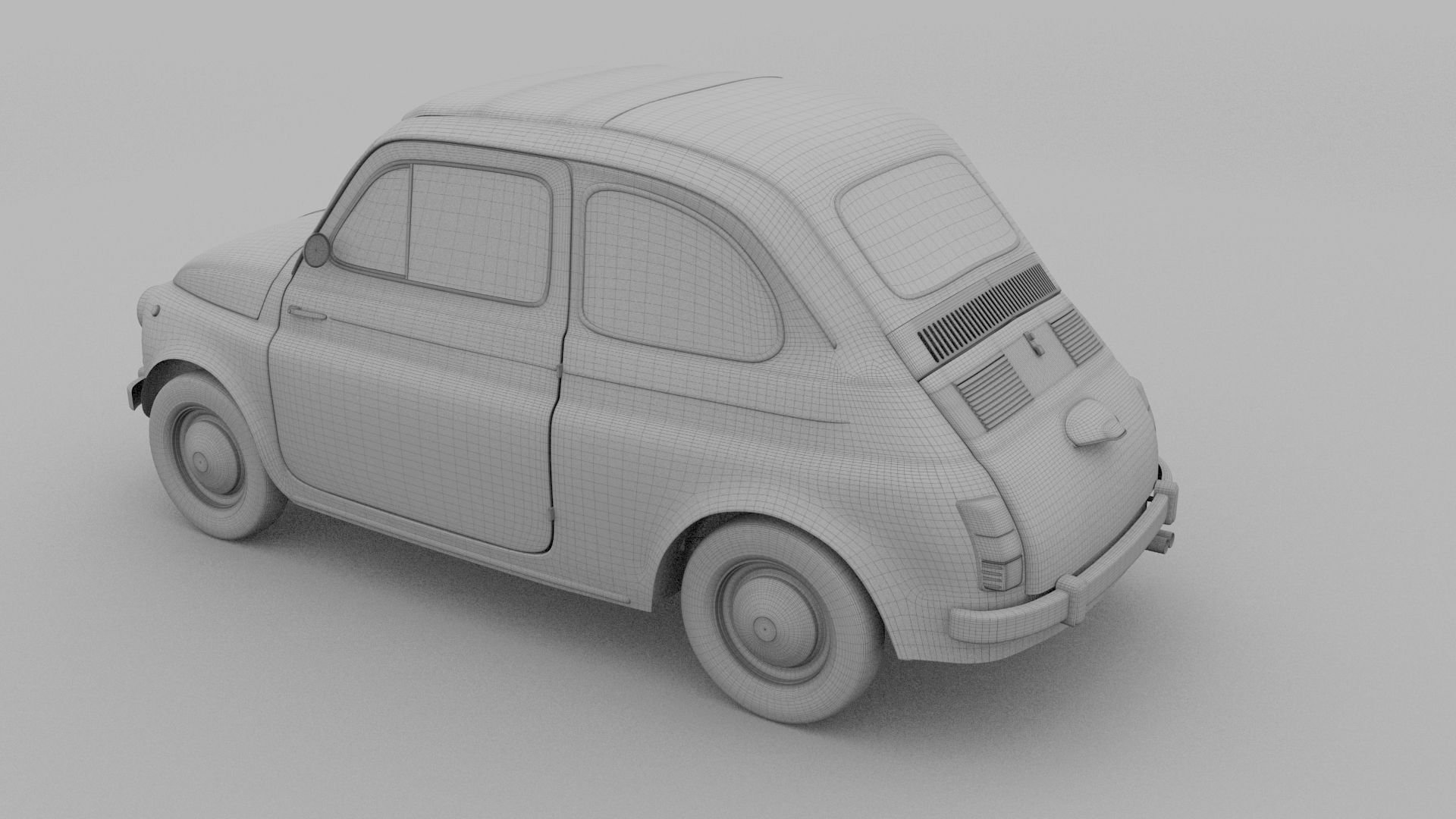 Fiat 500 Nuova 1957 rev 3D model_17