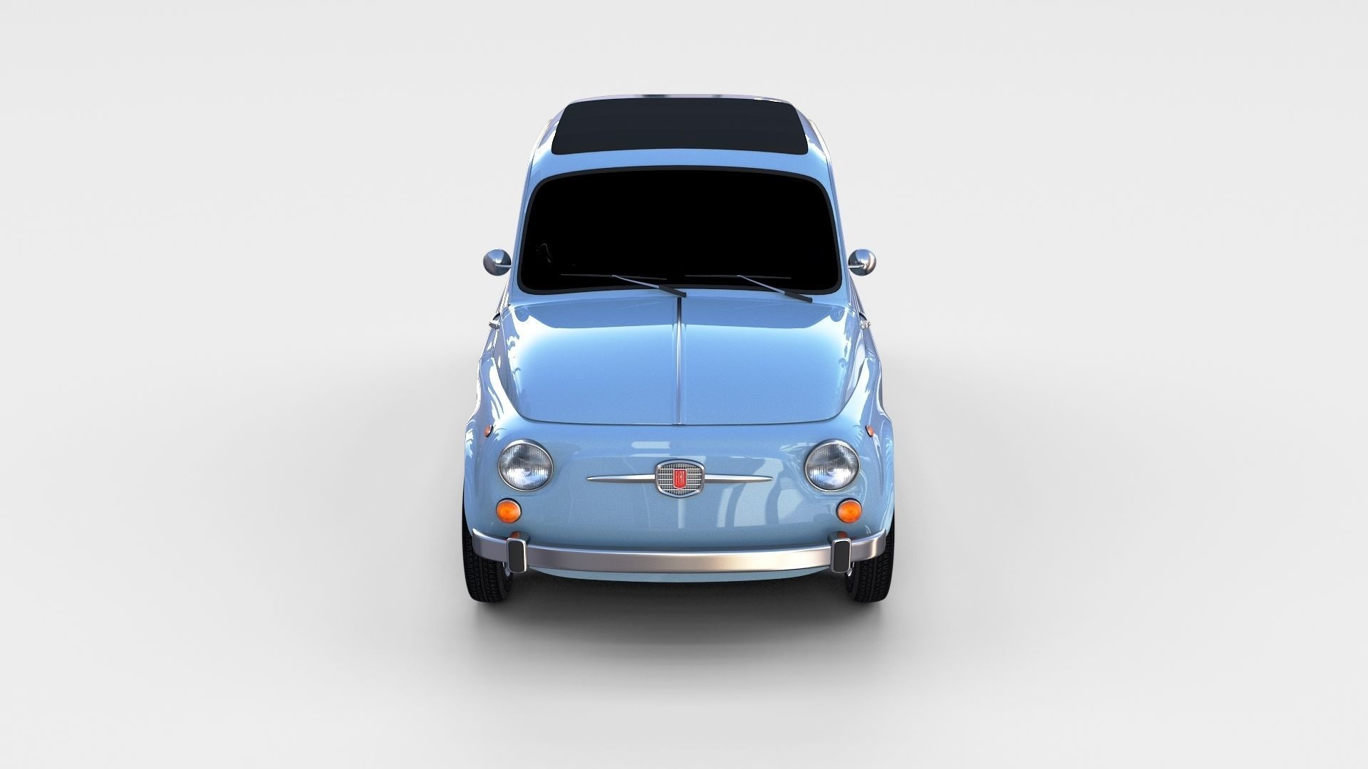 Fiat 500 Nuova 1957 rev 3D model_41