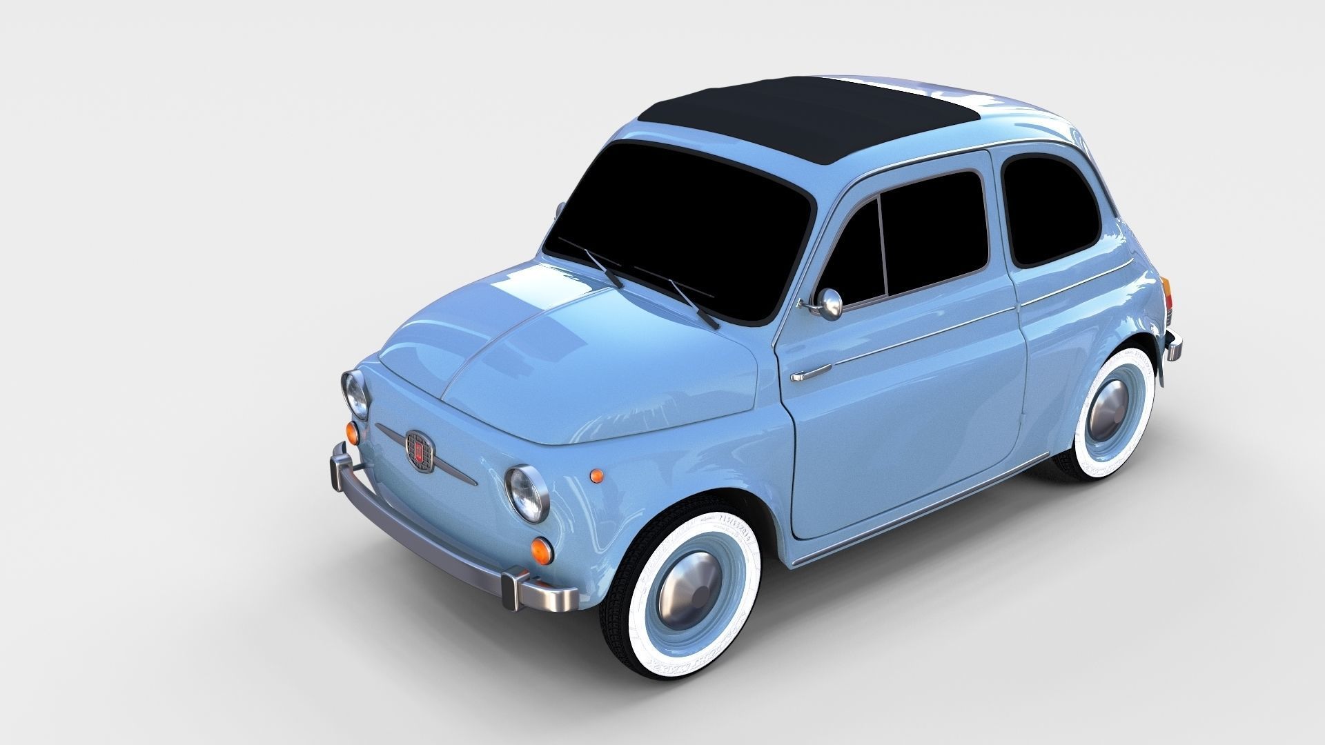 Fiat 500 Nuova 1957 rev 3D model_11