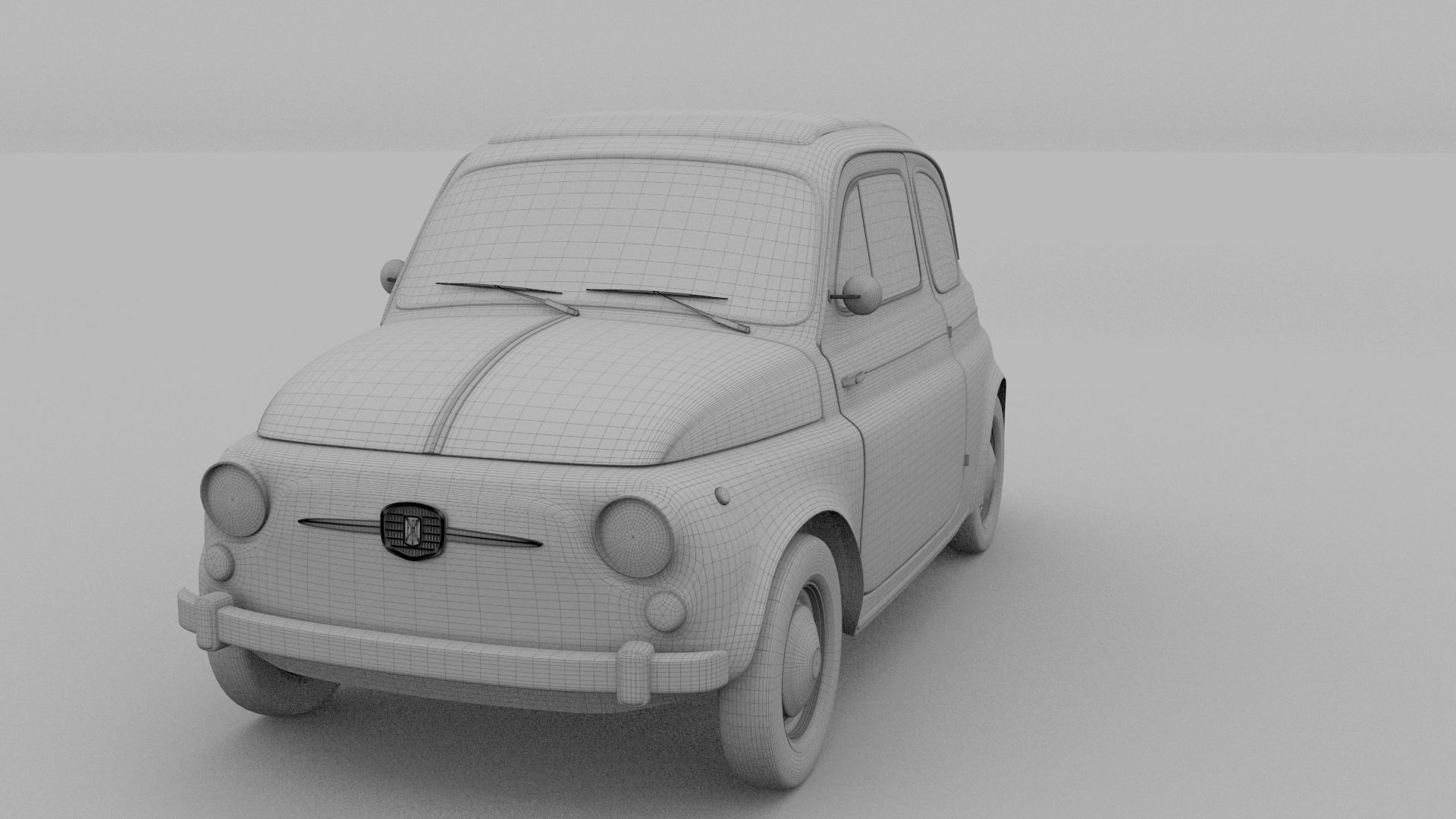 Fiat 500 Nuova 1957 rev 3D model_13