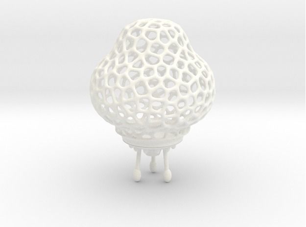 Mini Space-Rocket No 1 - can be opened 3D print model_7