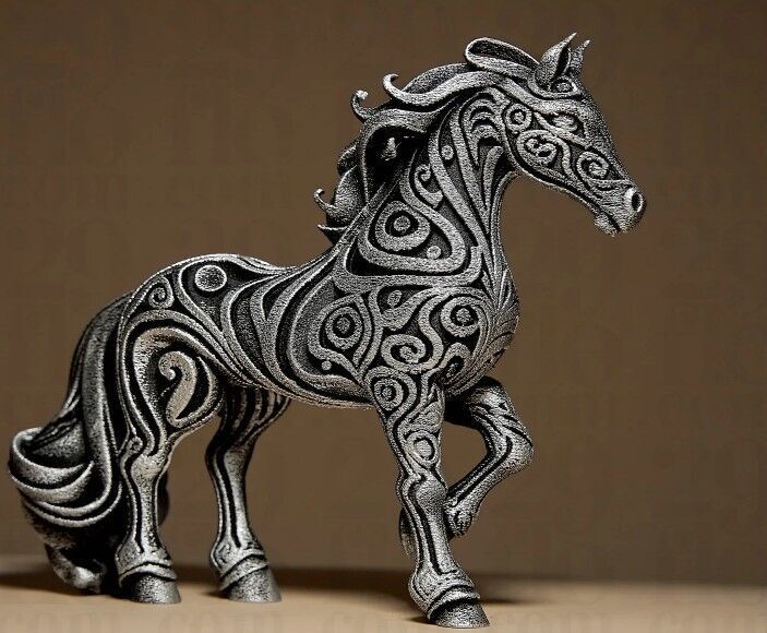 horse home decor  3D print model_4