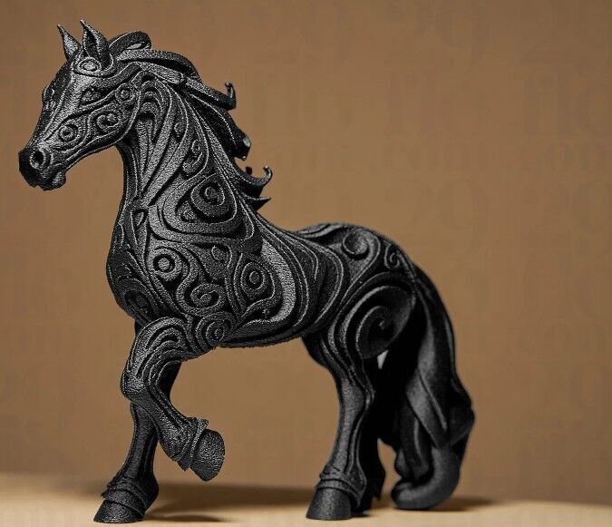horse home decor  3D print model_9