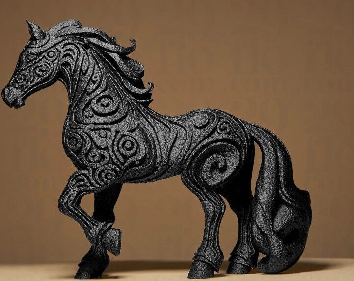 horse home decor  3D print model_10