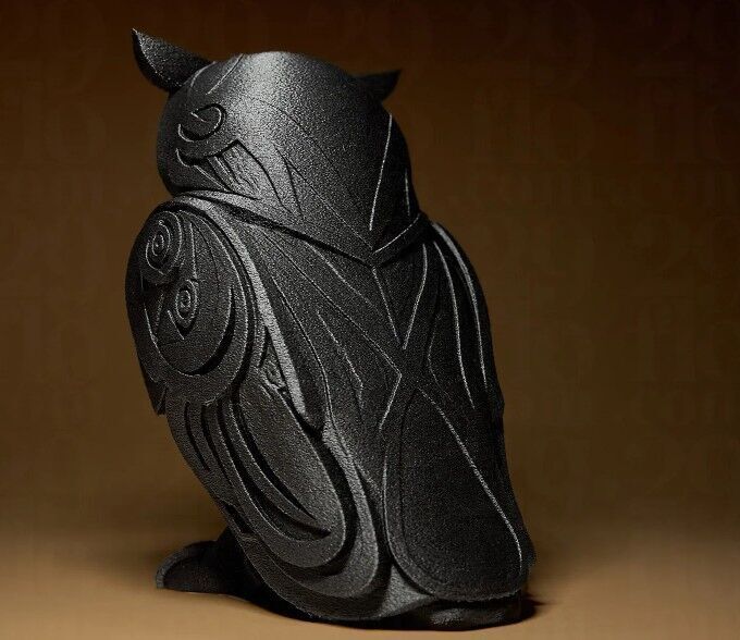 owl home decor 3D print model_4