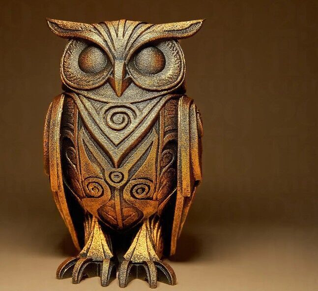 owl home decor 3D print model_8