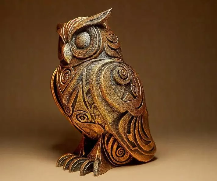 owl home decor 3D print model_0