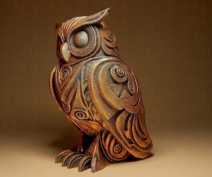 owl home decor 3D print model_10