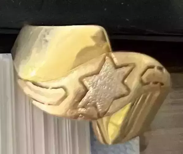 3D Golden ring