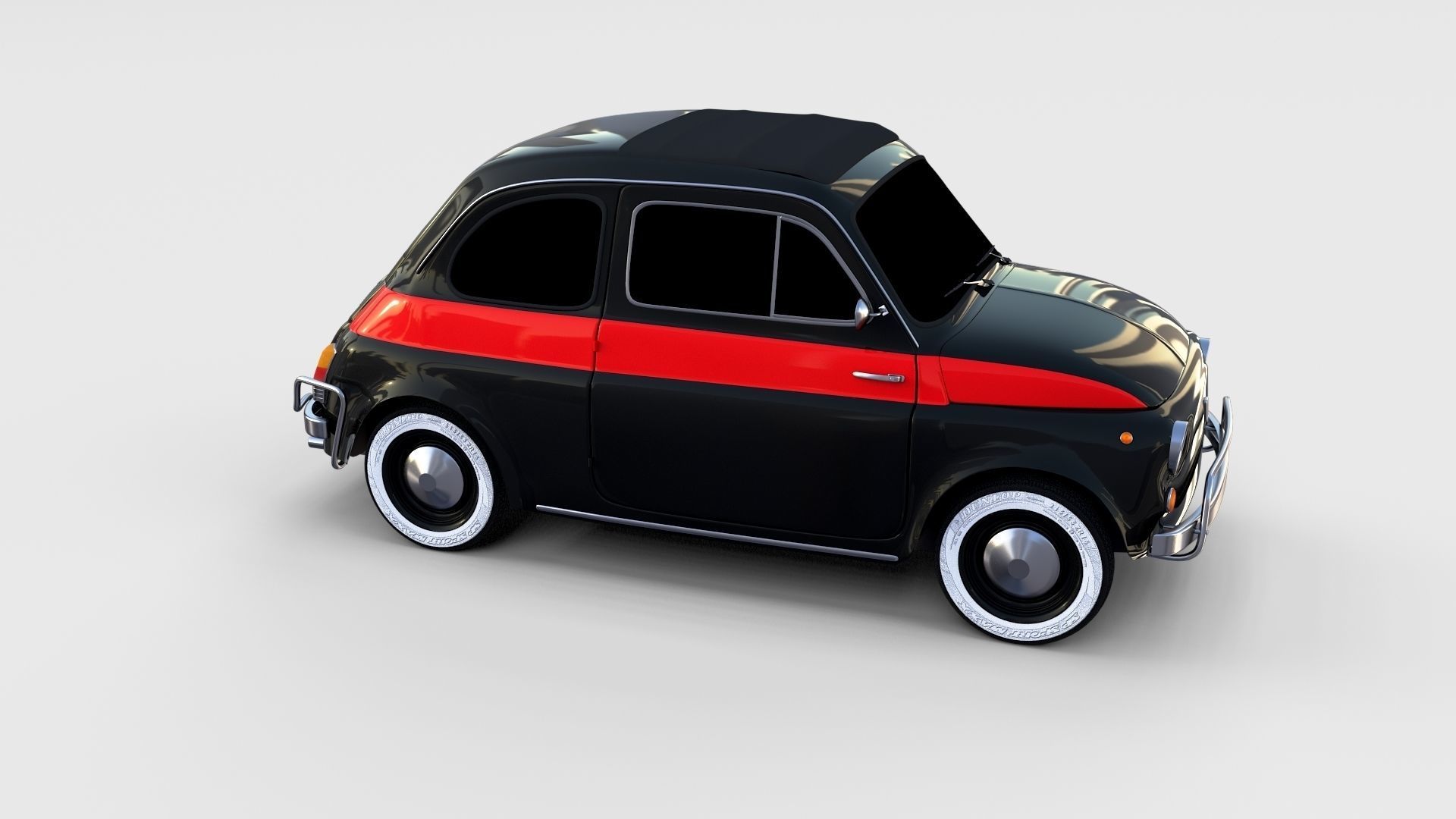 Fiat Nuova Sport 500 1958 rev 3D model_13