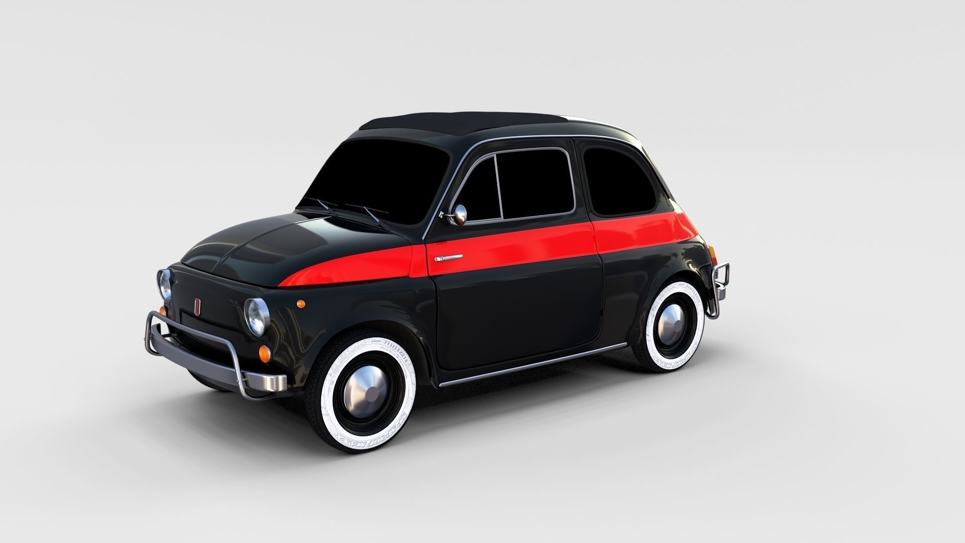 Fiat Nuova Sport 500 1958 rev 3D model_1