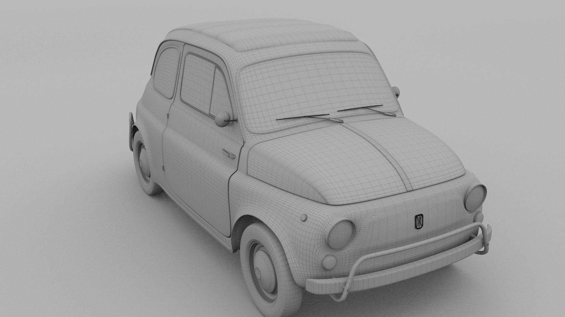 Fiat Nuova Sport 500 1958 rev 3D model_25