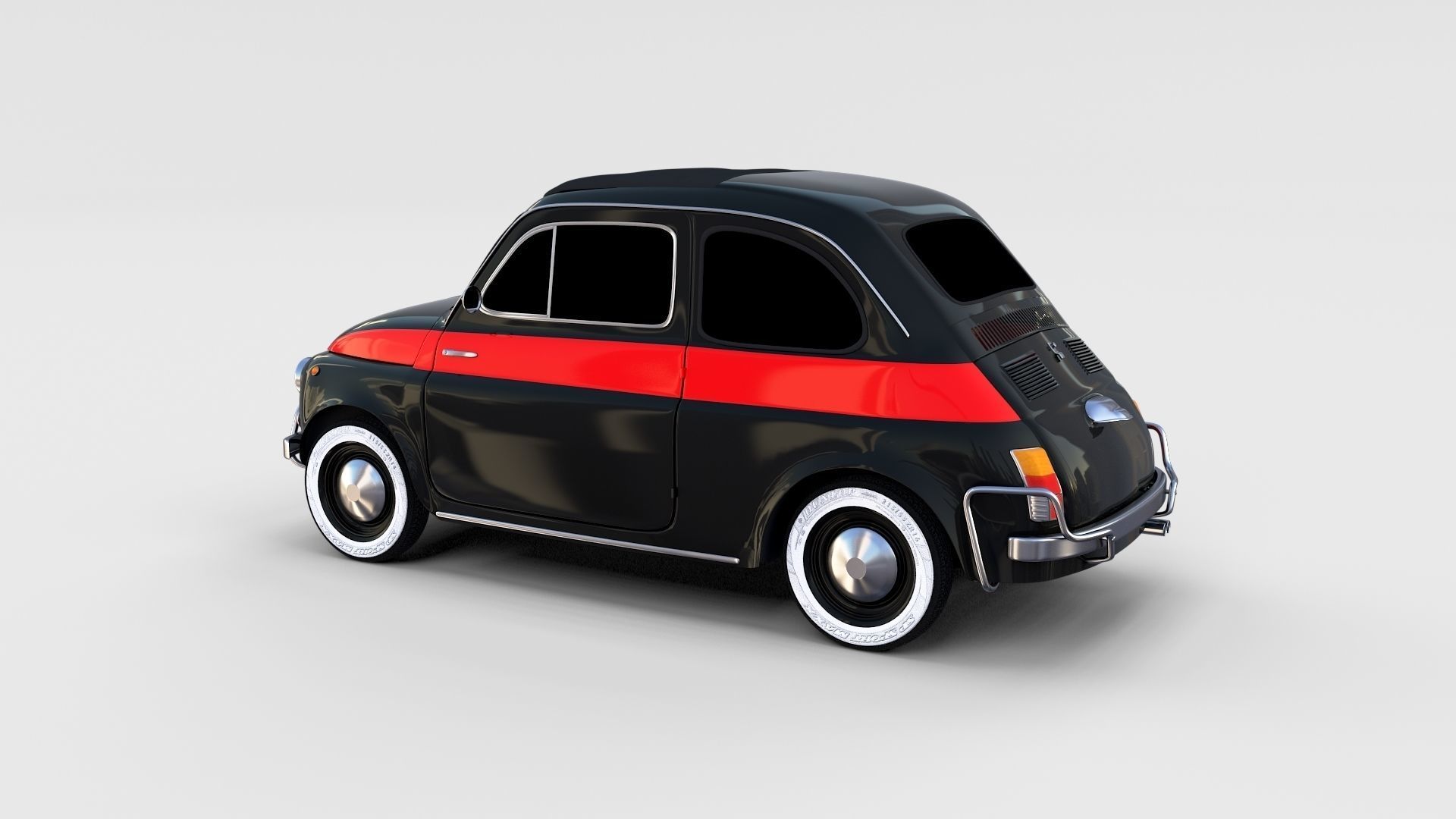 Fiat Nuova Sport 500 1958 rev 3D model_5