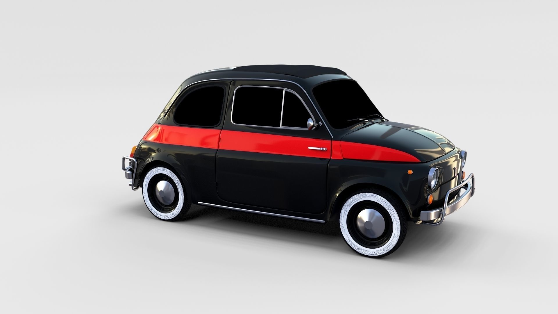 Fiat Nuova Sport 500 1958 rev 3D model_4