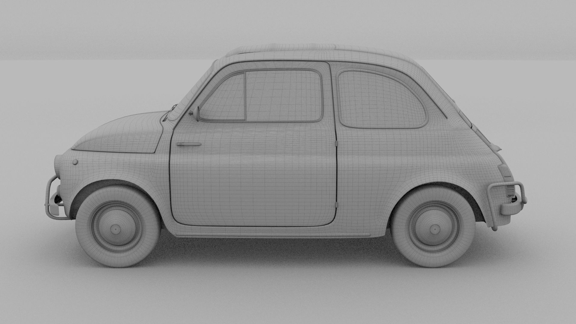 Fiat Nuova Sport 500 1958 rev 3D model_17