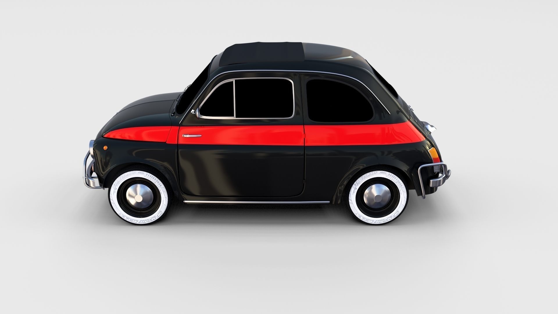 Fiat Nuova Sport 500 1958 rev 3D model_8