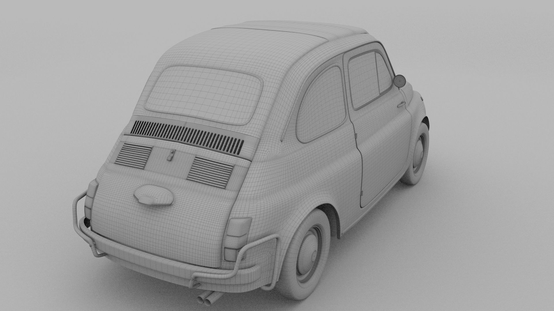 Fiat Nuova Sport 500 1958 rev 3D model_19