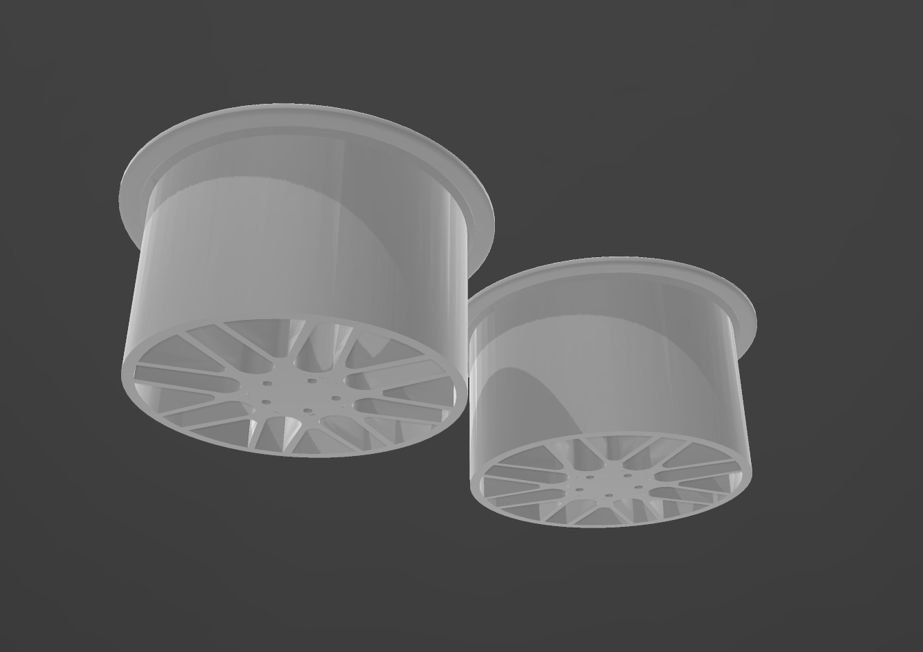 Rims for poleposition tyres later years 2022 3D print model_3
