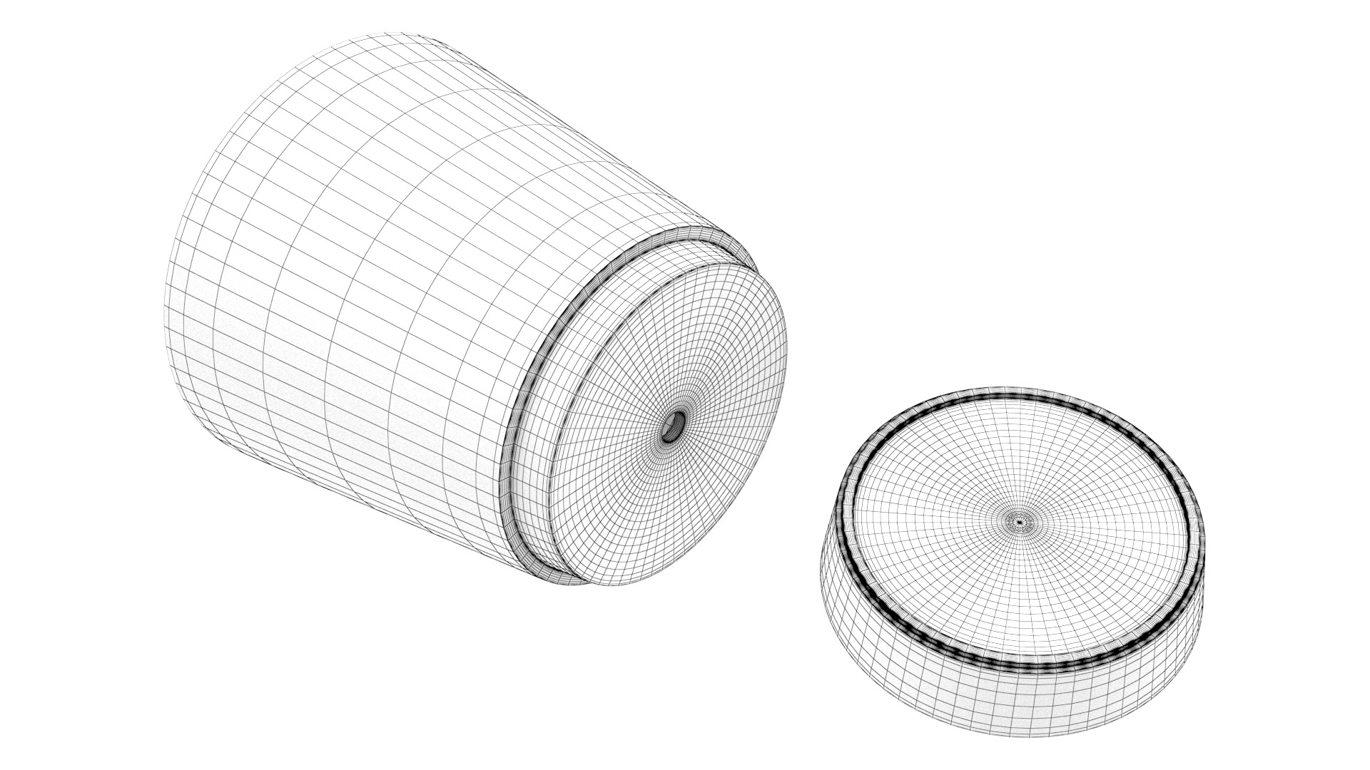 Flower pot 01 3D model_18