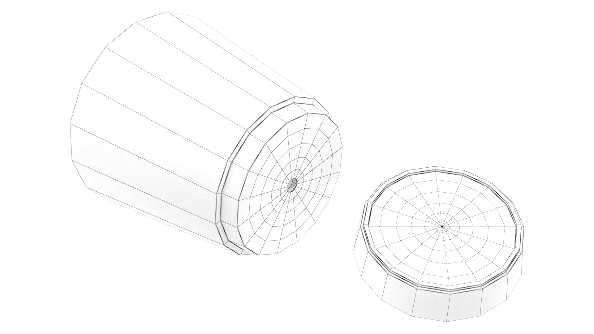 Flower pot 01 3D model_17