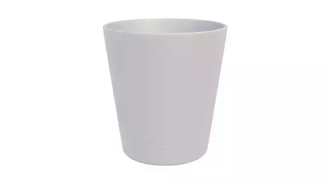 Flower pot 01 3D model