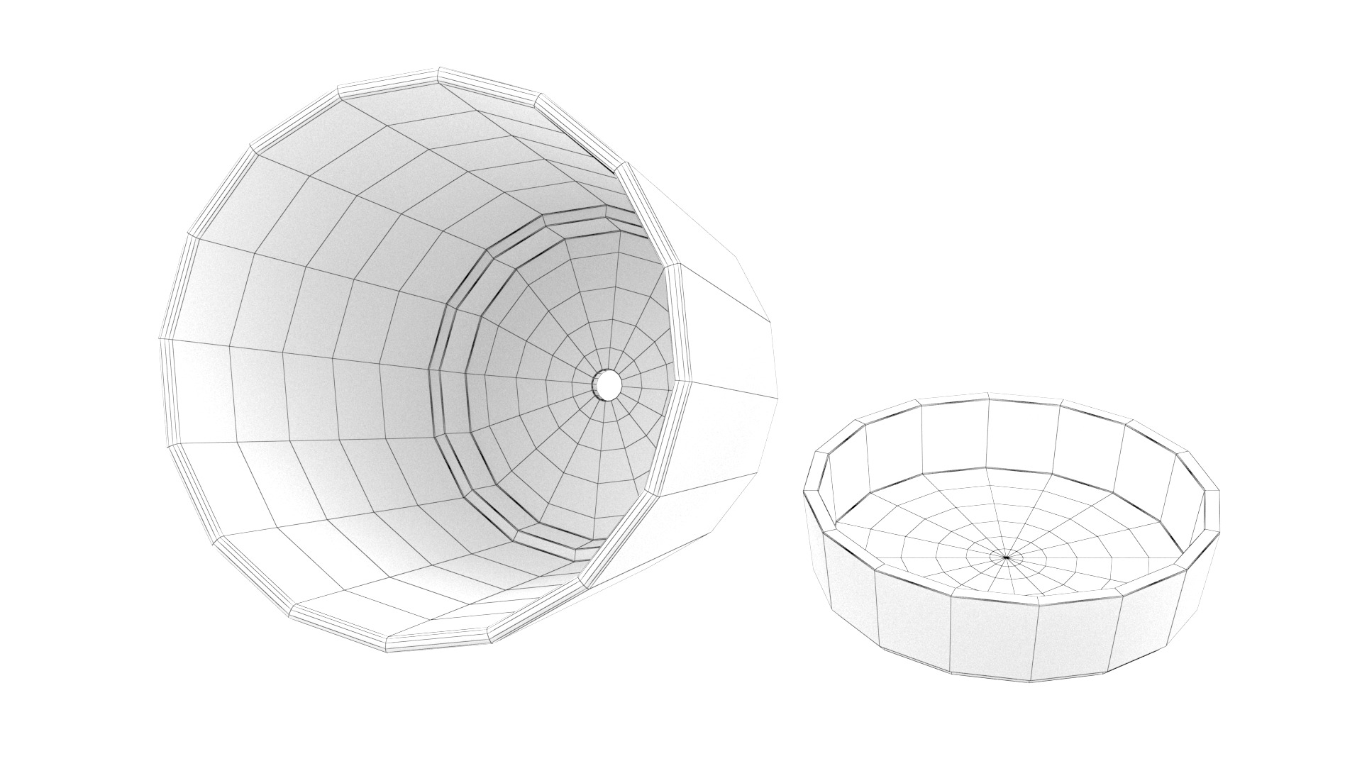 Flower pot 01 3D model_15
