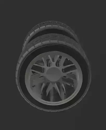 inter and rain formula 1 tyre 60mm display model 