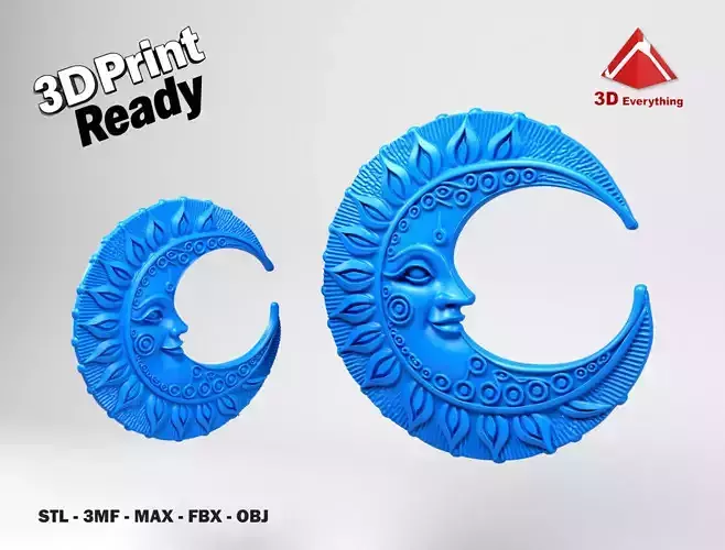 Moon wall decoration