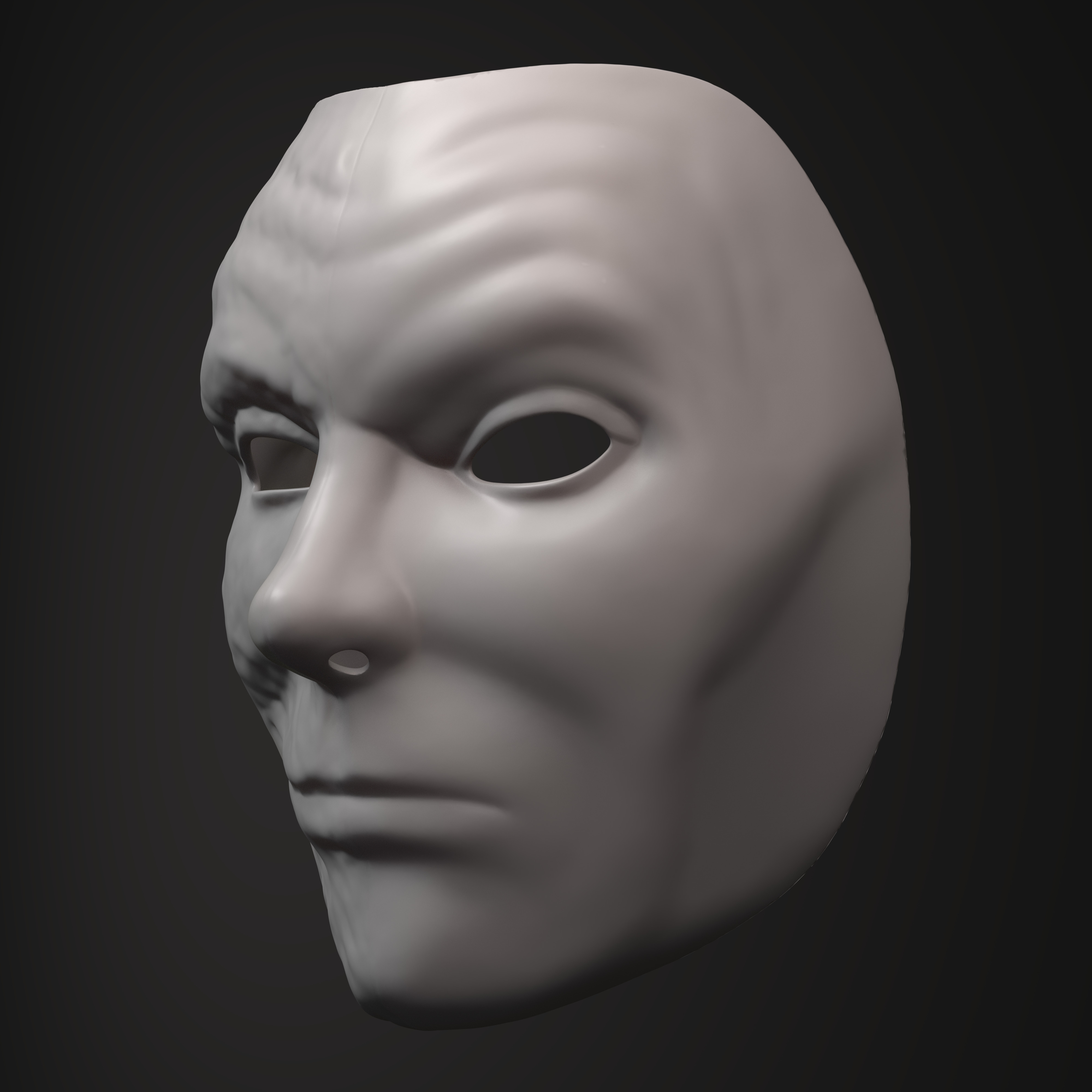 Da Kurlzz DOTD mask from Hollywood Undead 3D model_3