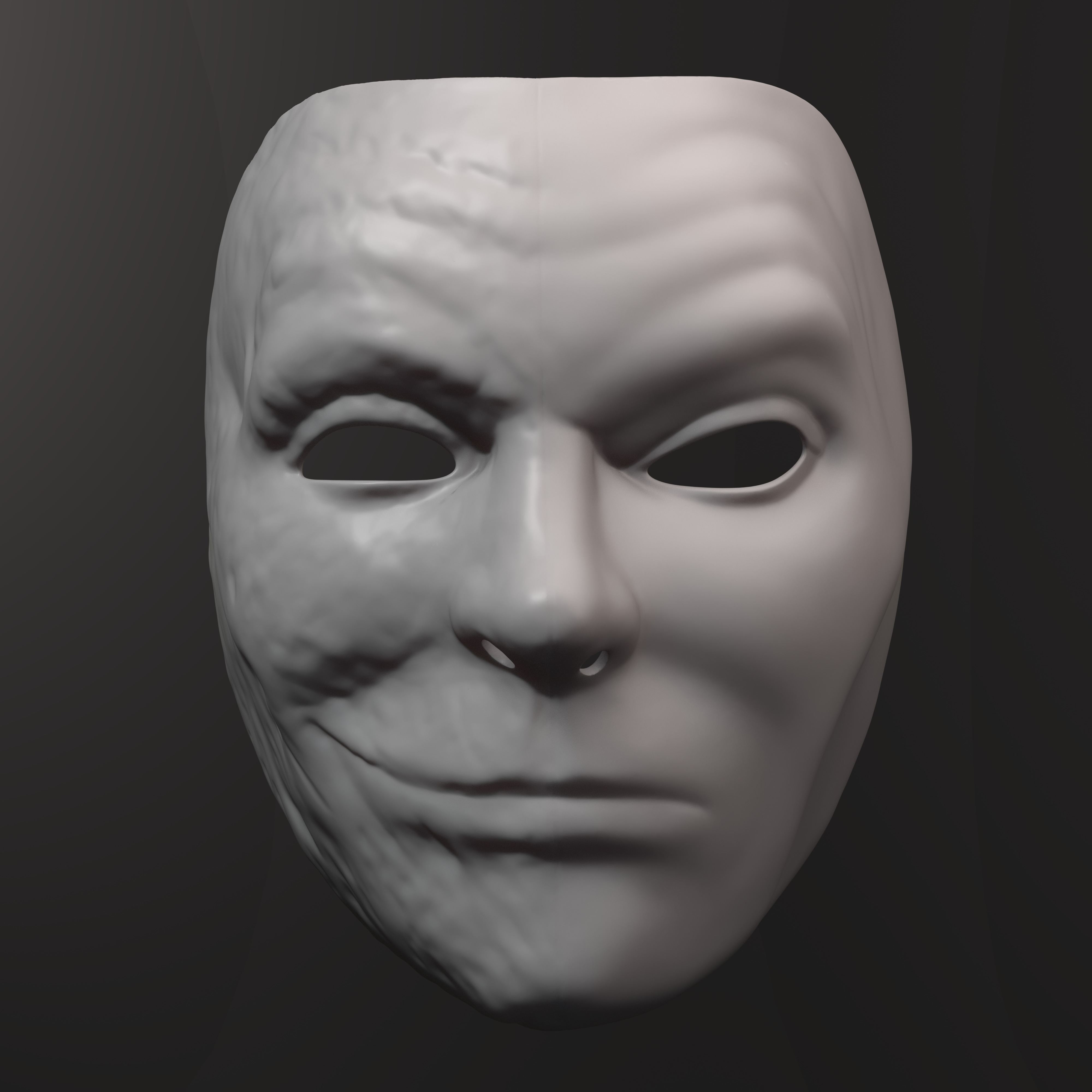 Da Kurlzz DOTD mask from Hollywood Undead 3D model_5