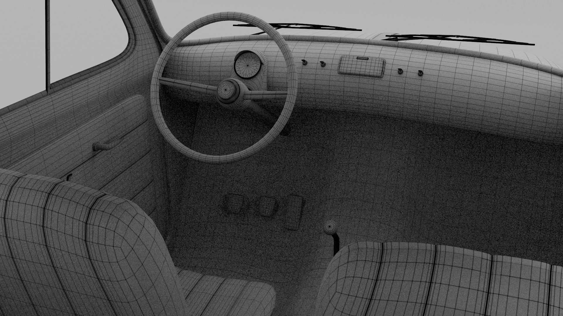 Fiat 500D Nuova 1960 rev 3D model_32