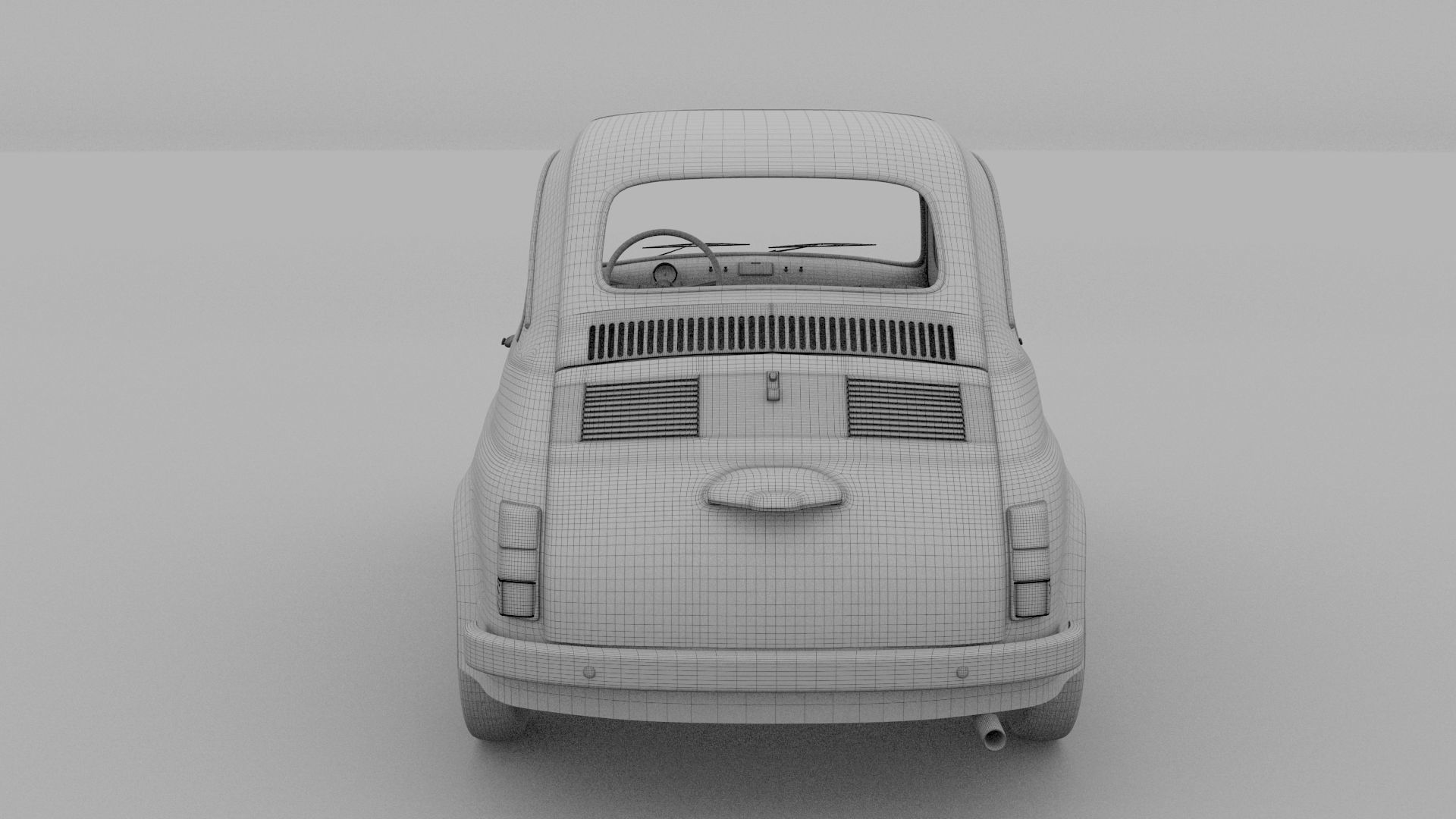 Fiat 500D Nuova 1960 rev 3D model_10