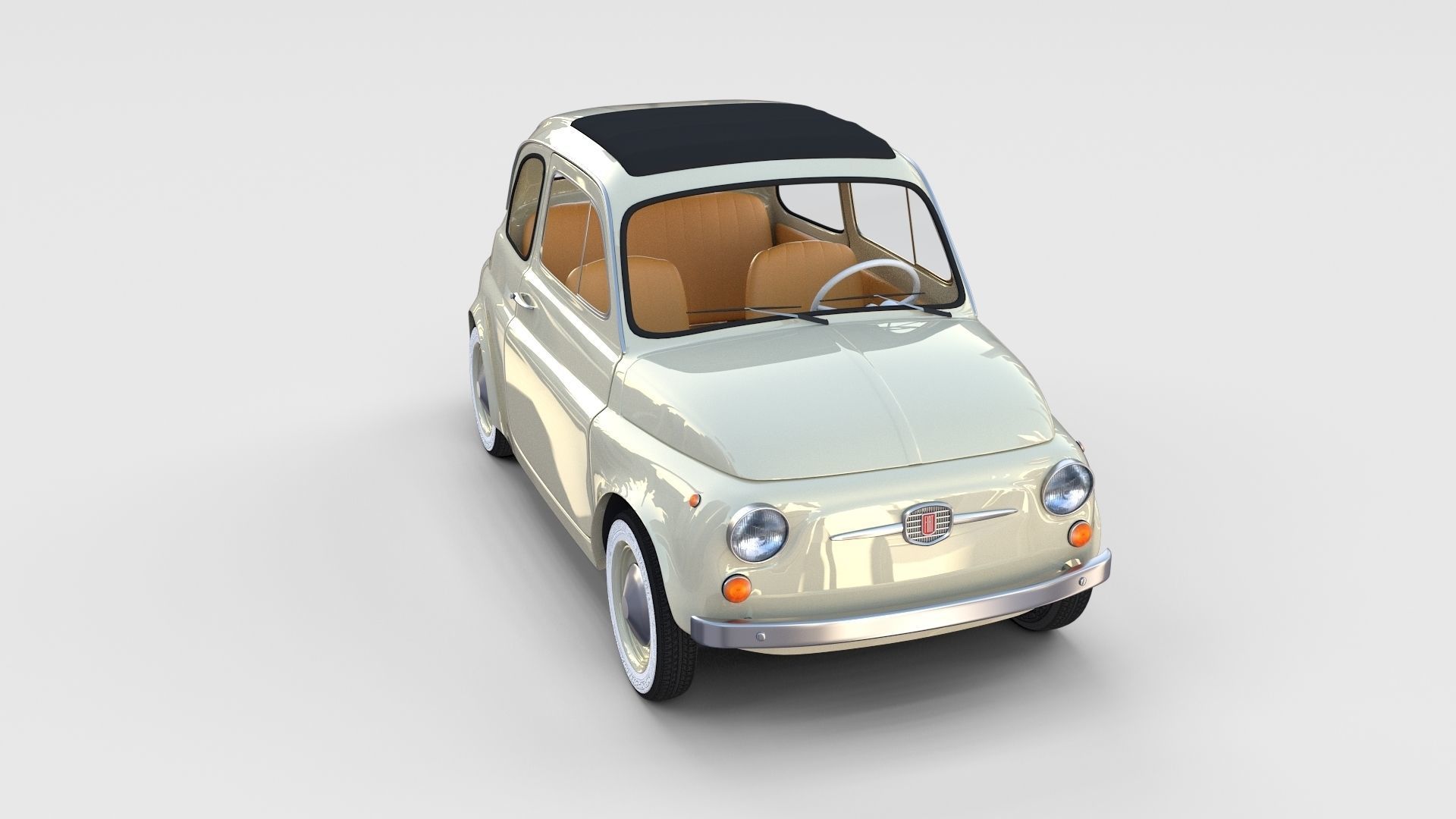 Fiat 500D Nuova 1960 rev 3D model_27