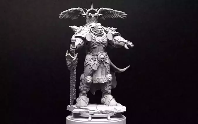 THE YELLOW KNIGHT 3D print model