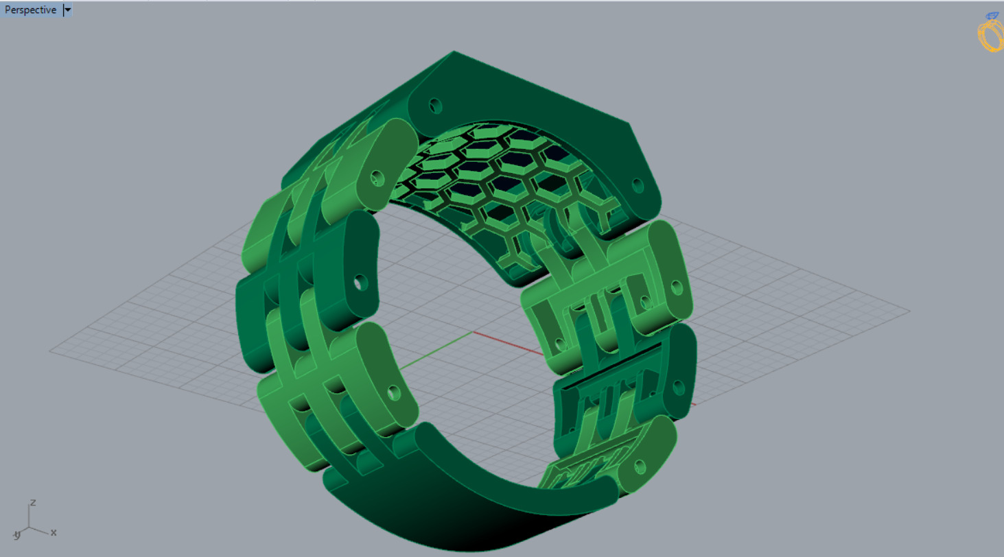 gemstone man rolex ring ror0053 3D print model_12