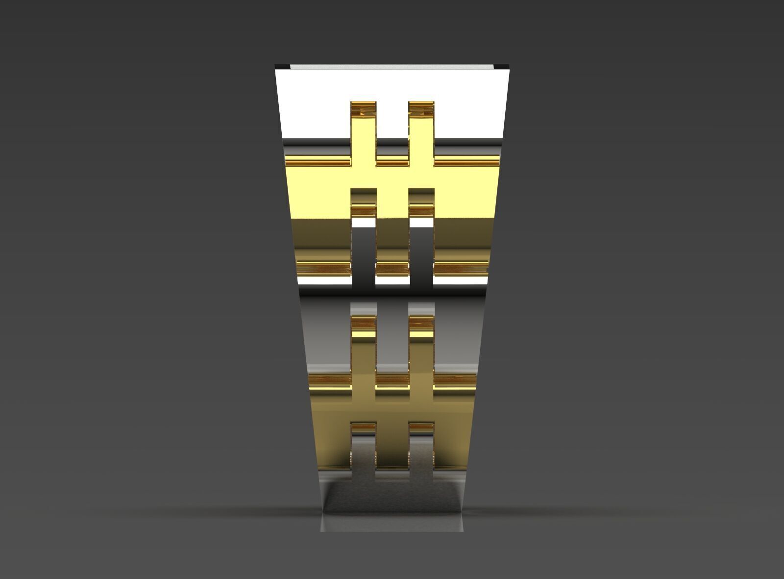 gemstone man rolex ring ror0053 3D print model_15