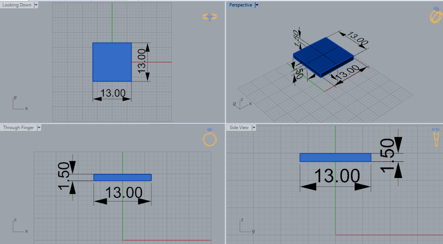gemstone man rolex ring ror0053 3D print model_6