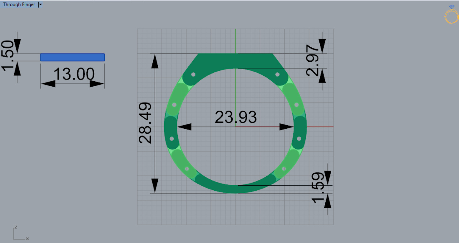 gemstone man rolex ring ror0053 3D print model_10