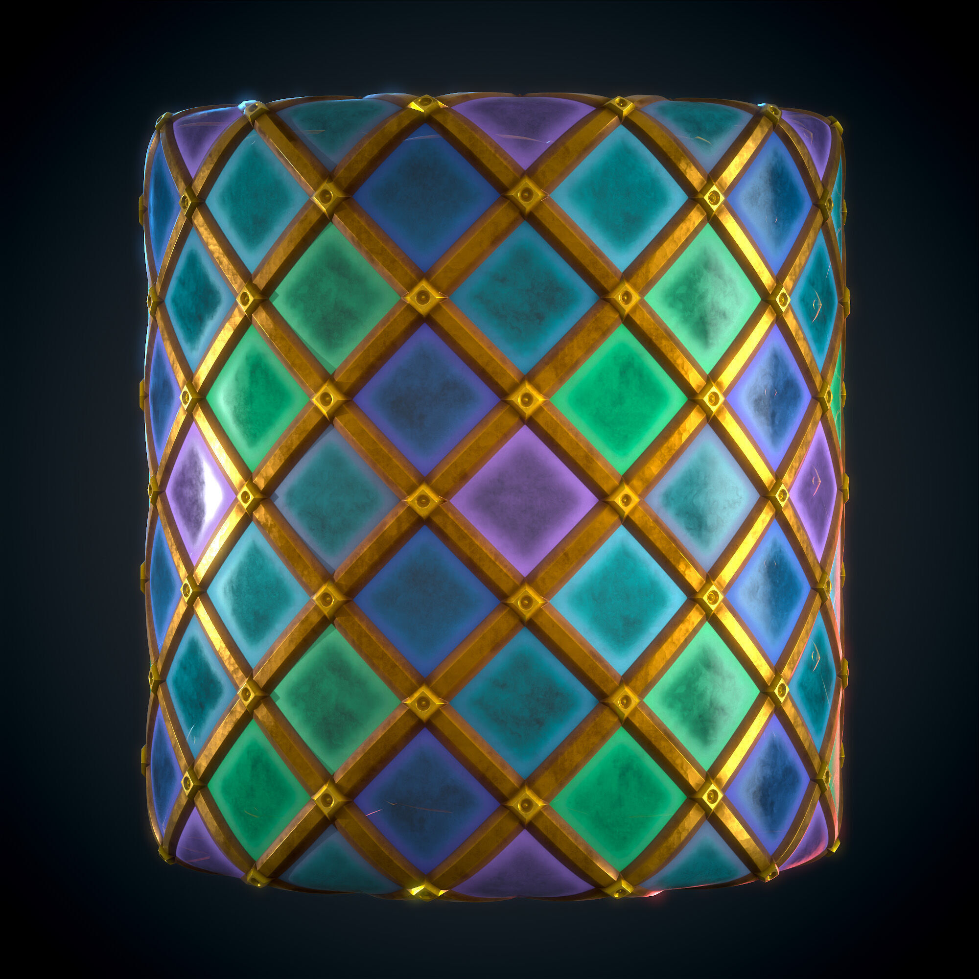 Persian Mirror material - VOL 06 - Maps - SBsar Texture_1