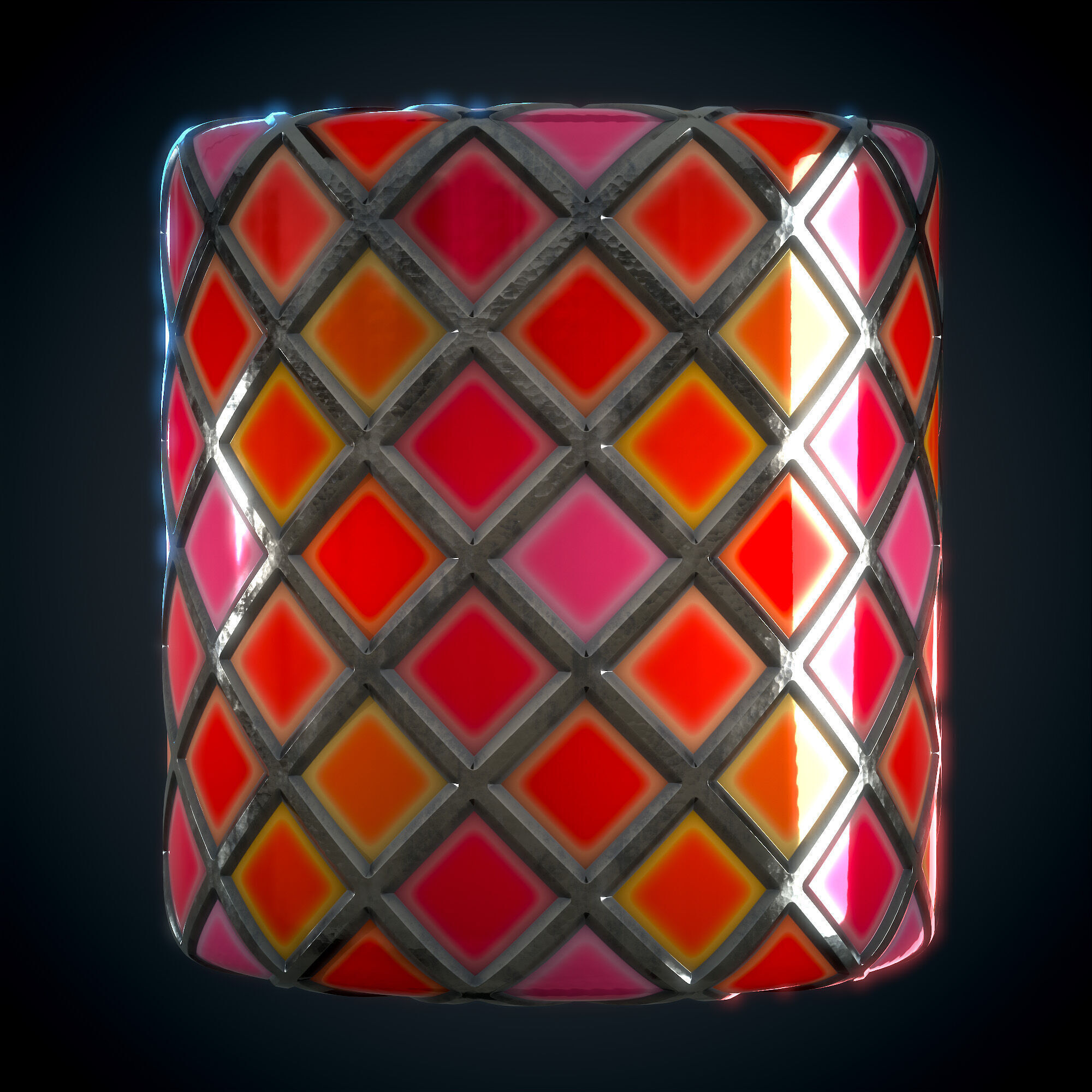 Persian Mirror material - VOL 06 - Maps - SBsar Texture_13