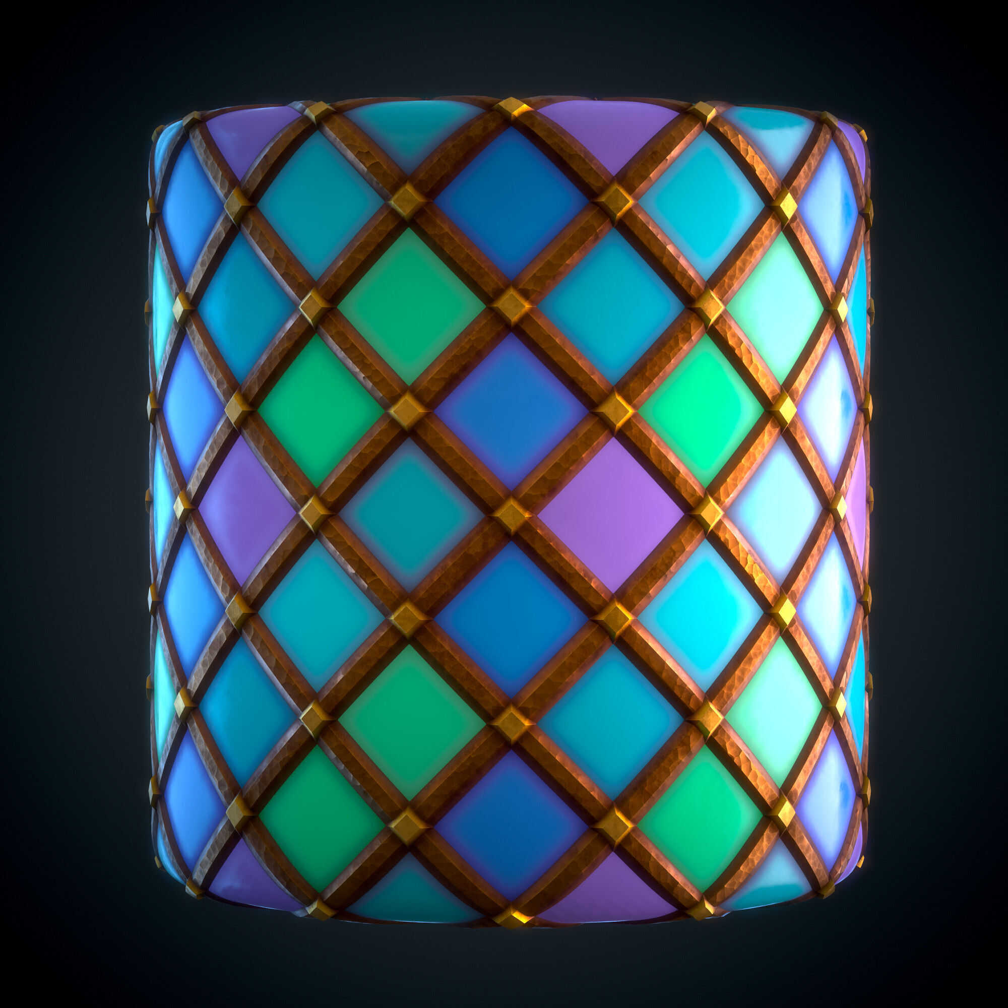 Persian Mirror material - VOL 06 - Maps - SBsar Texture_12