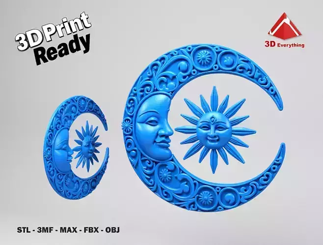 Moon wall decoration 2