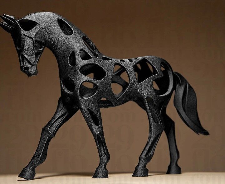 horse hollow model 3D print model_7
